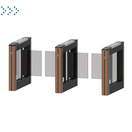 Cкоростной турникет с распашными створками, центральный модуль